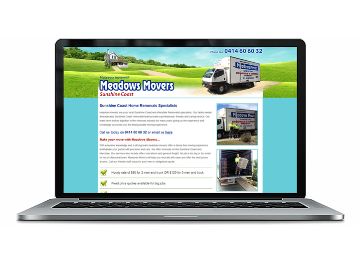 Sunshine Coast Removalists Web Design